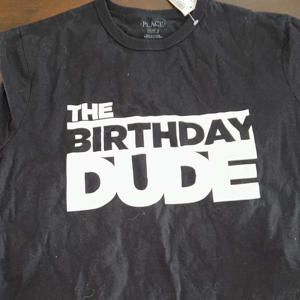 Birthday shirt